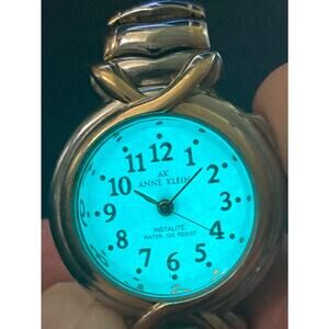 Anne Klein Instalight Women's Quartz Watch 26mm MOP Face  - New Battery
